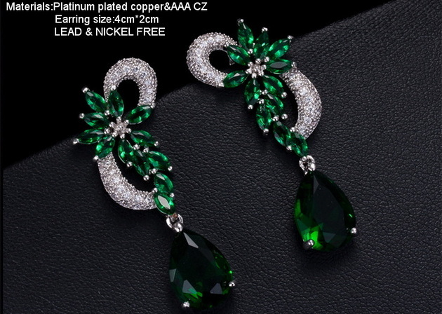 CZ earrings 2022-3-8-101
